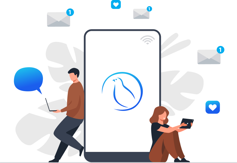 Иллюстрация SMS-рассылки